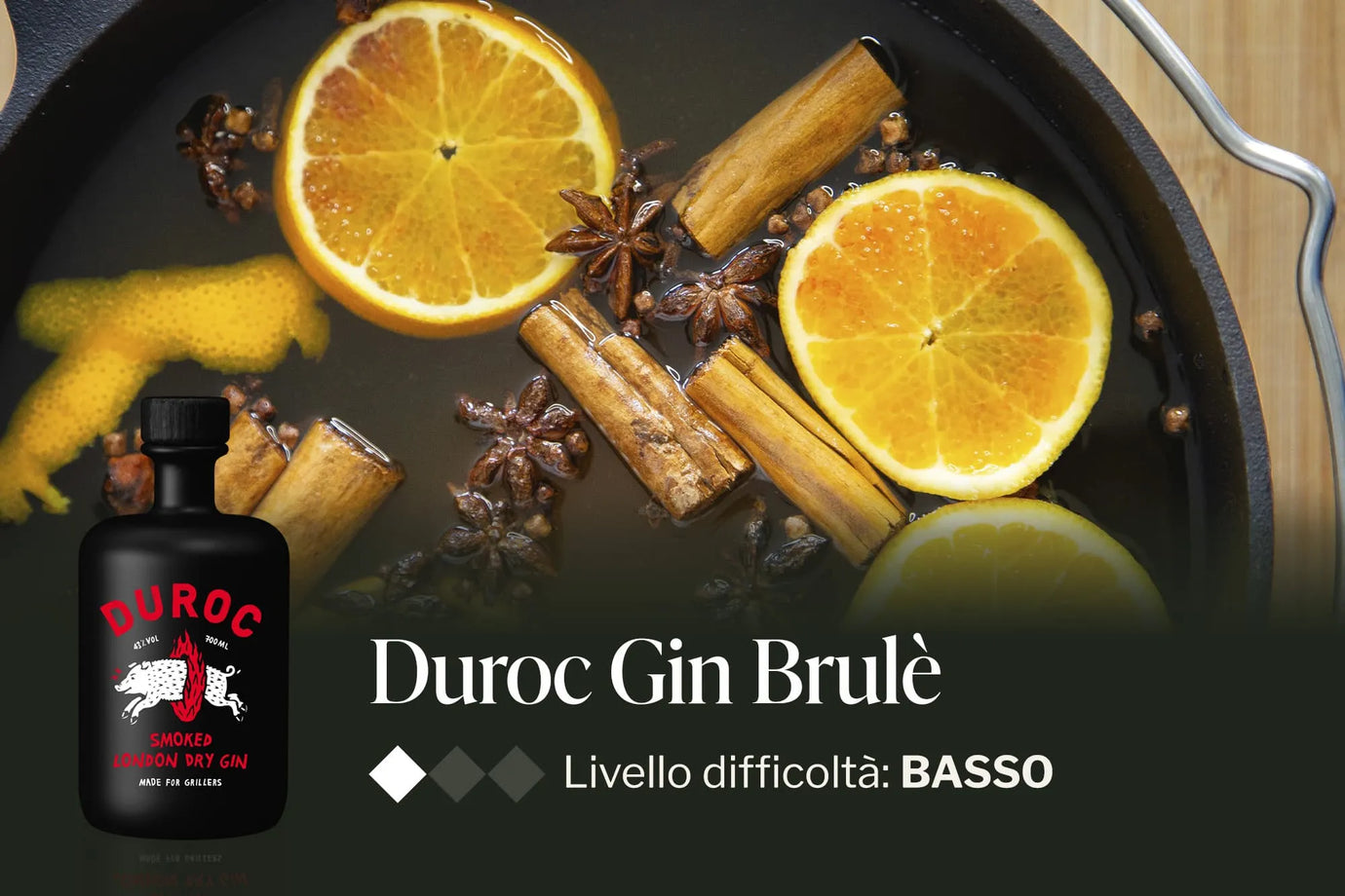 Duroc Gin Brulè fatto in casa