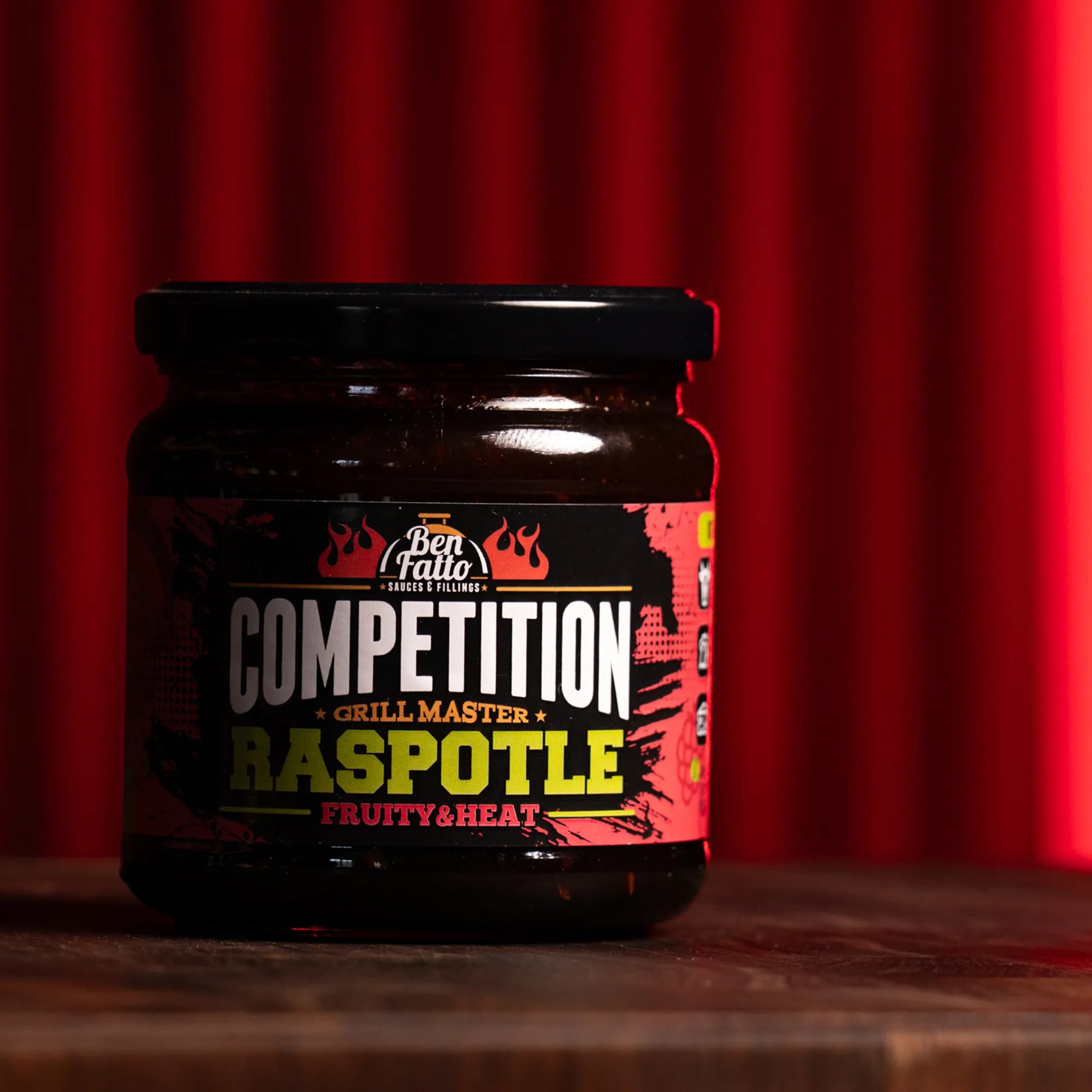 Salsa BBQ con Lamponi e Chipotle