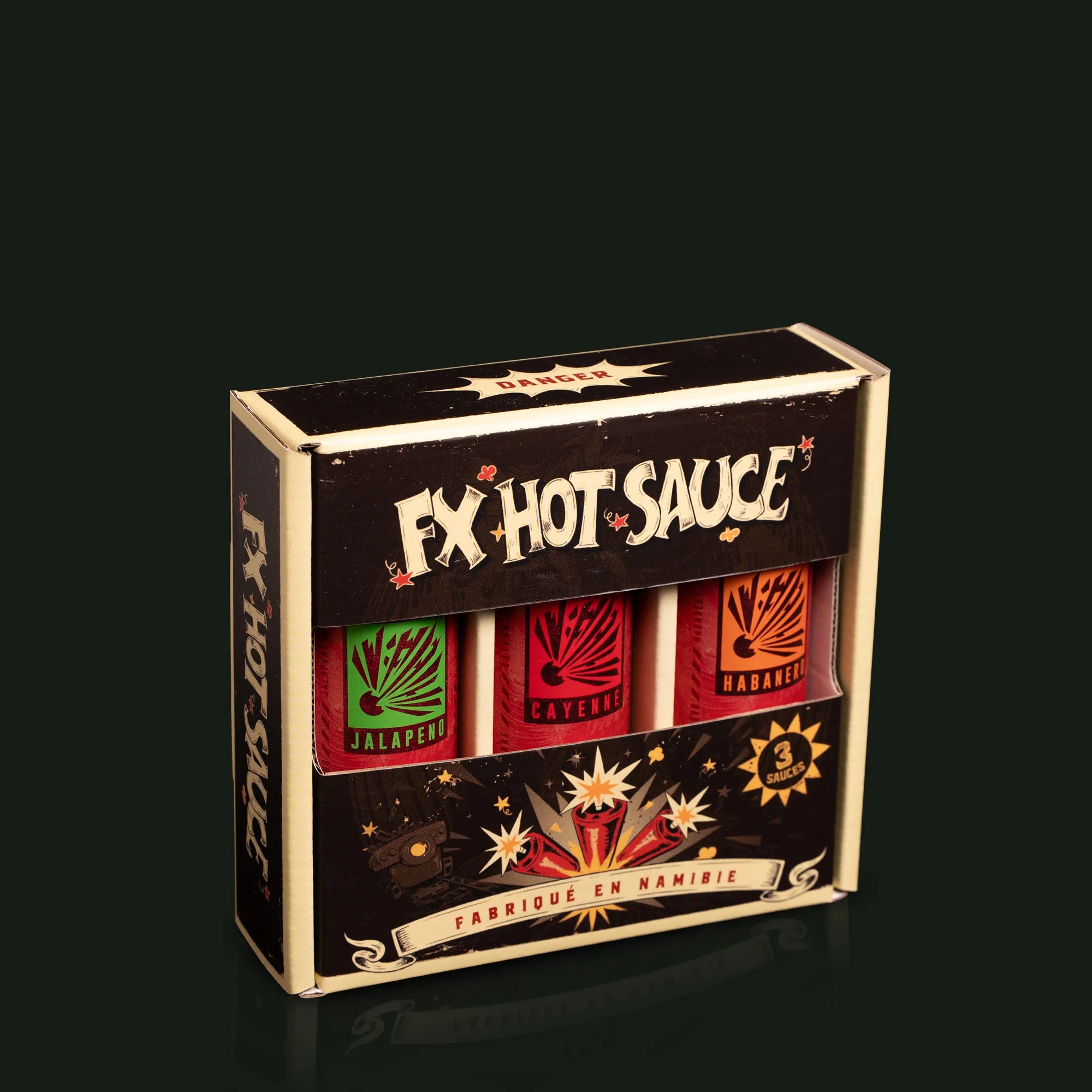 Box salse piccanti 3 x 90ml