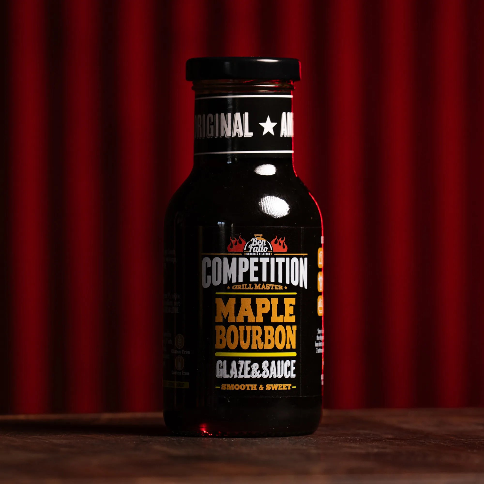 Glassa con Sciroppo d’Acero e whisky Bourbon