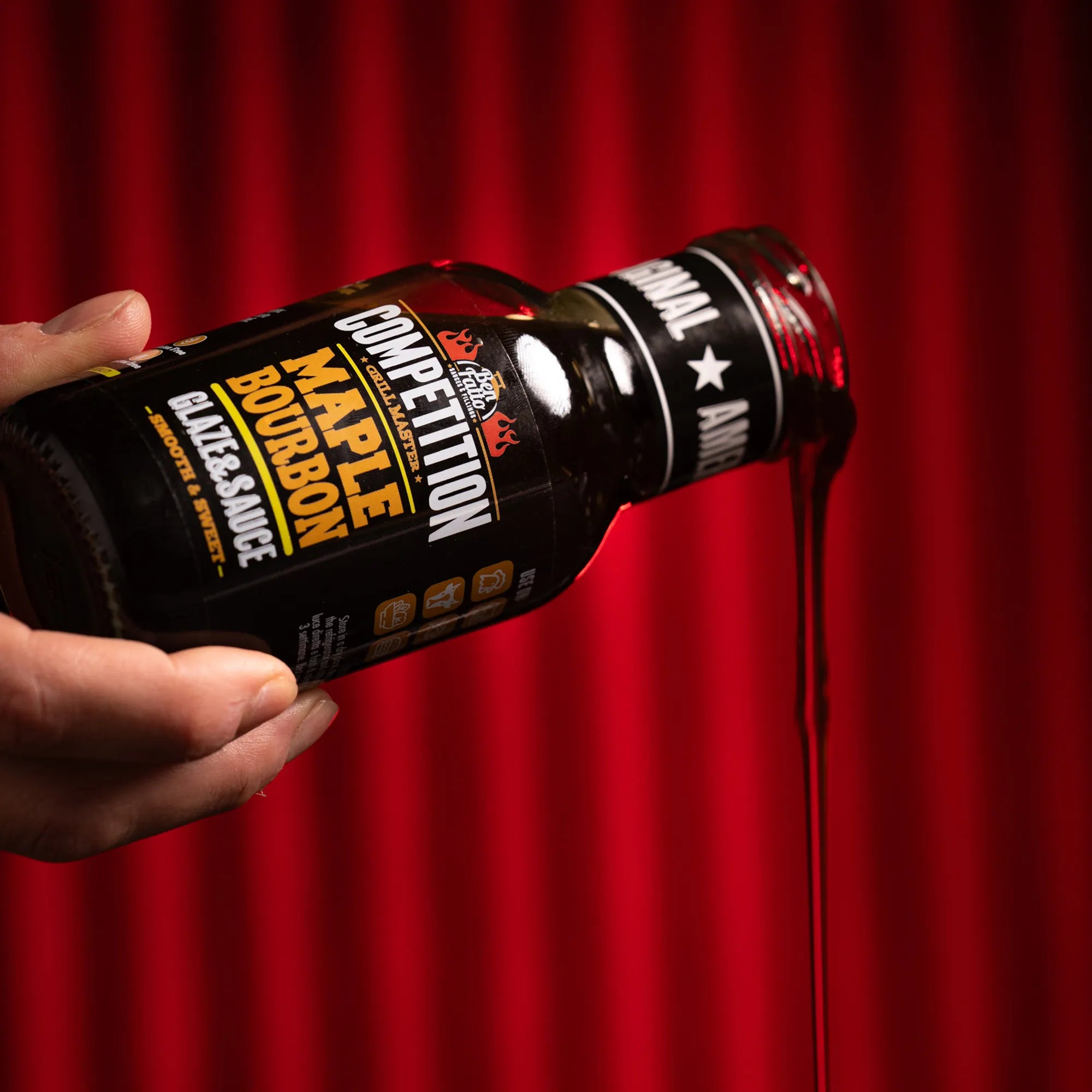 Glassa con Sciroppo d’Acero e whisky Bourbon