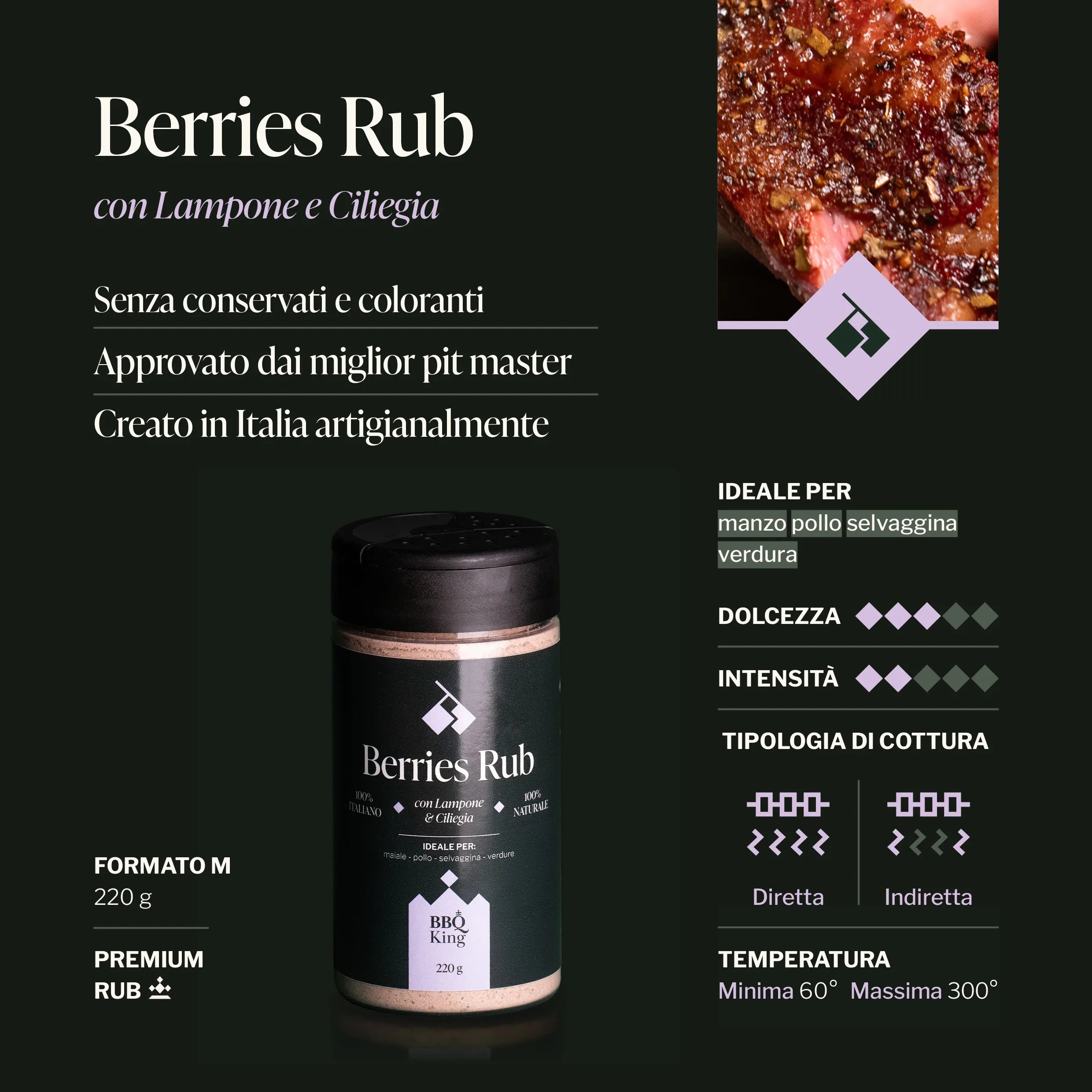Berries Rub 220gr