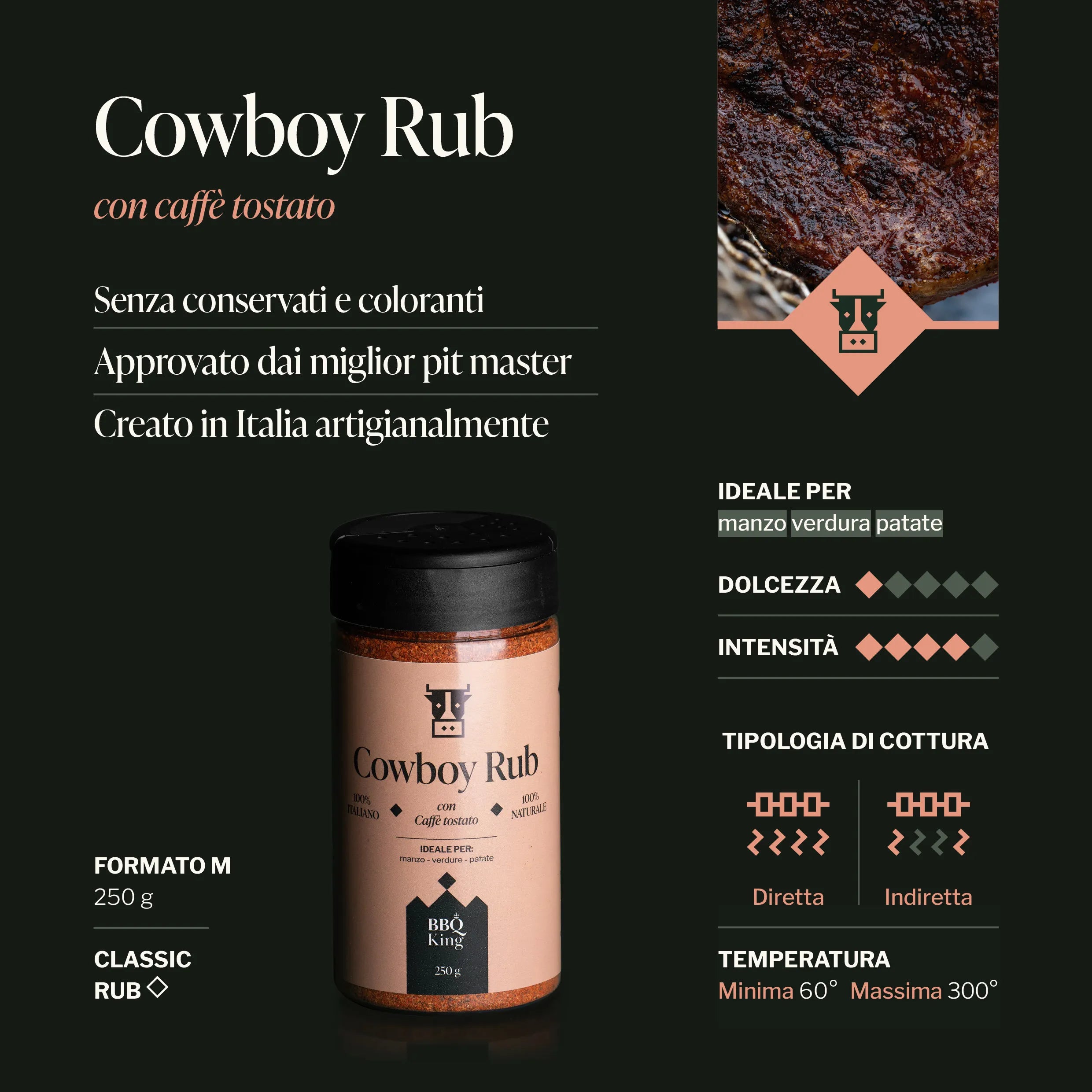 Cowboy Rub 250g