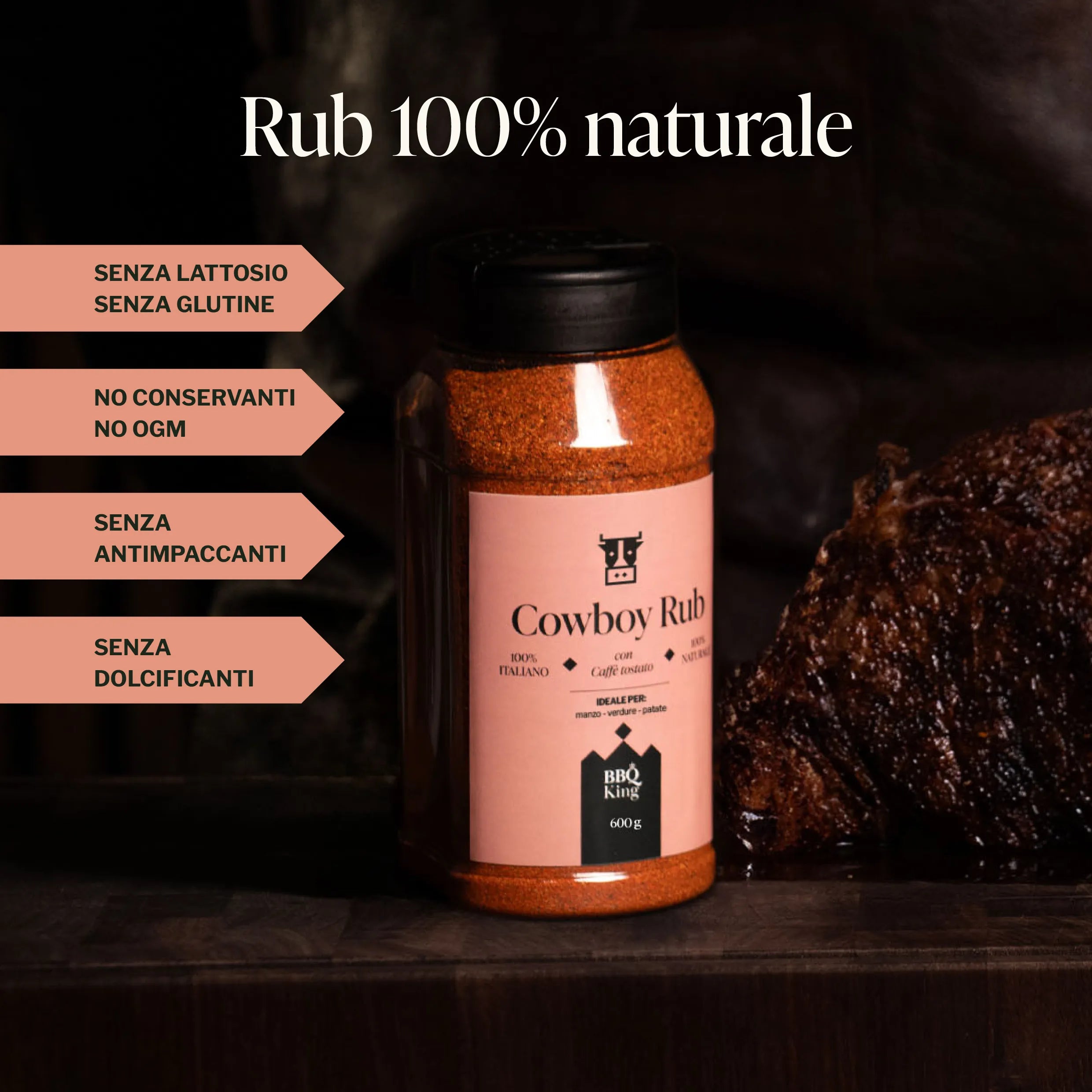 Cowboy Rub 600g