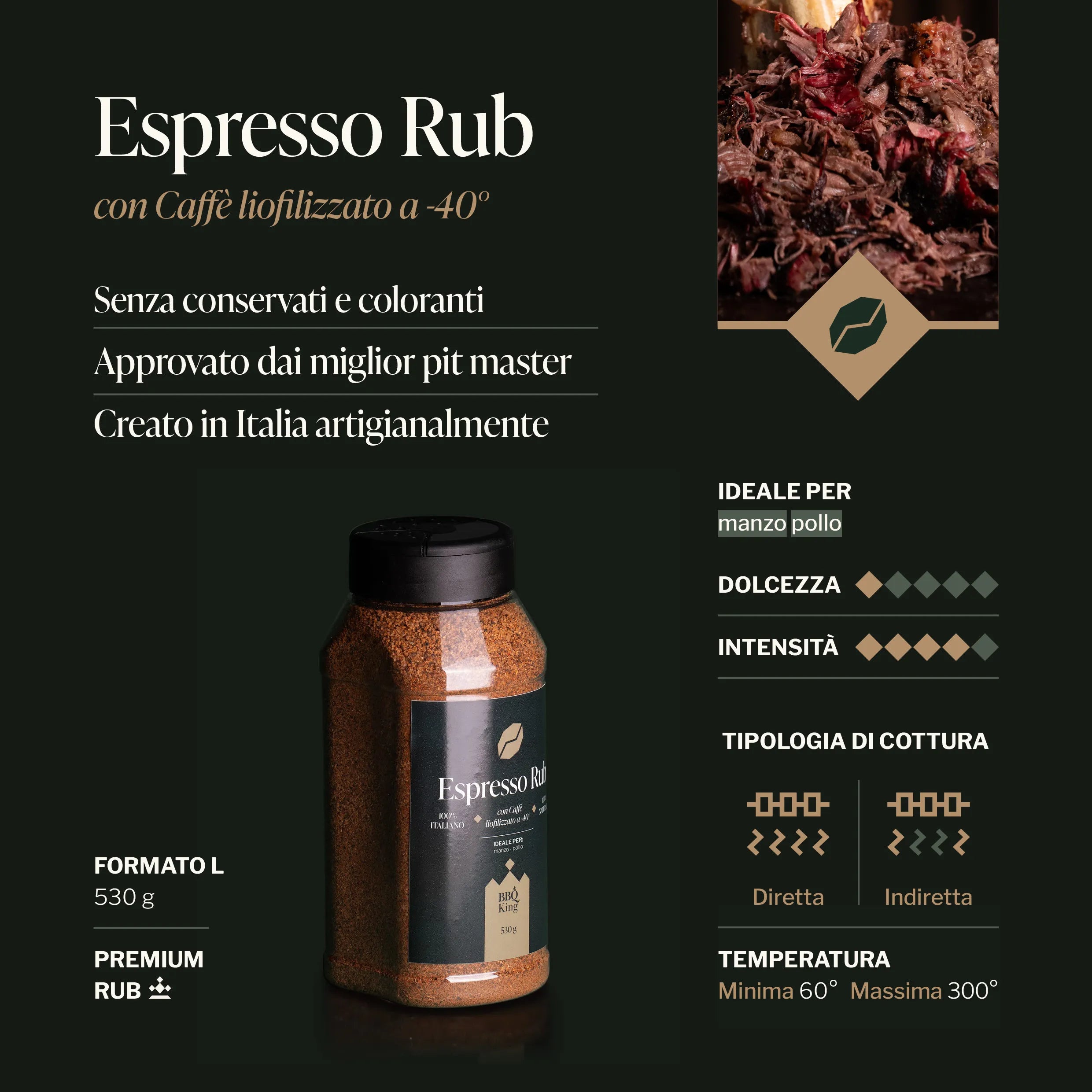 Espresso Rub 530g