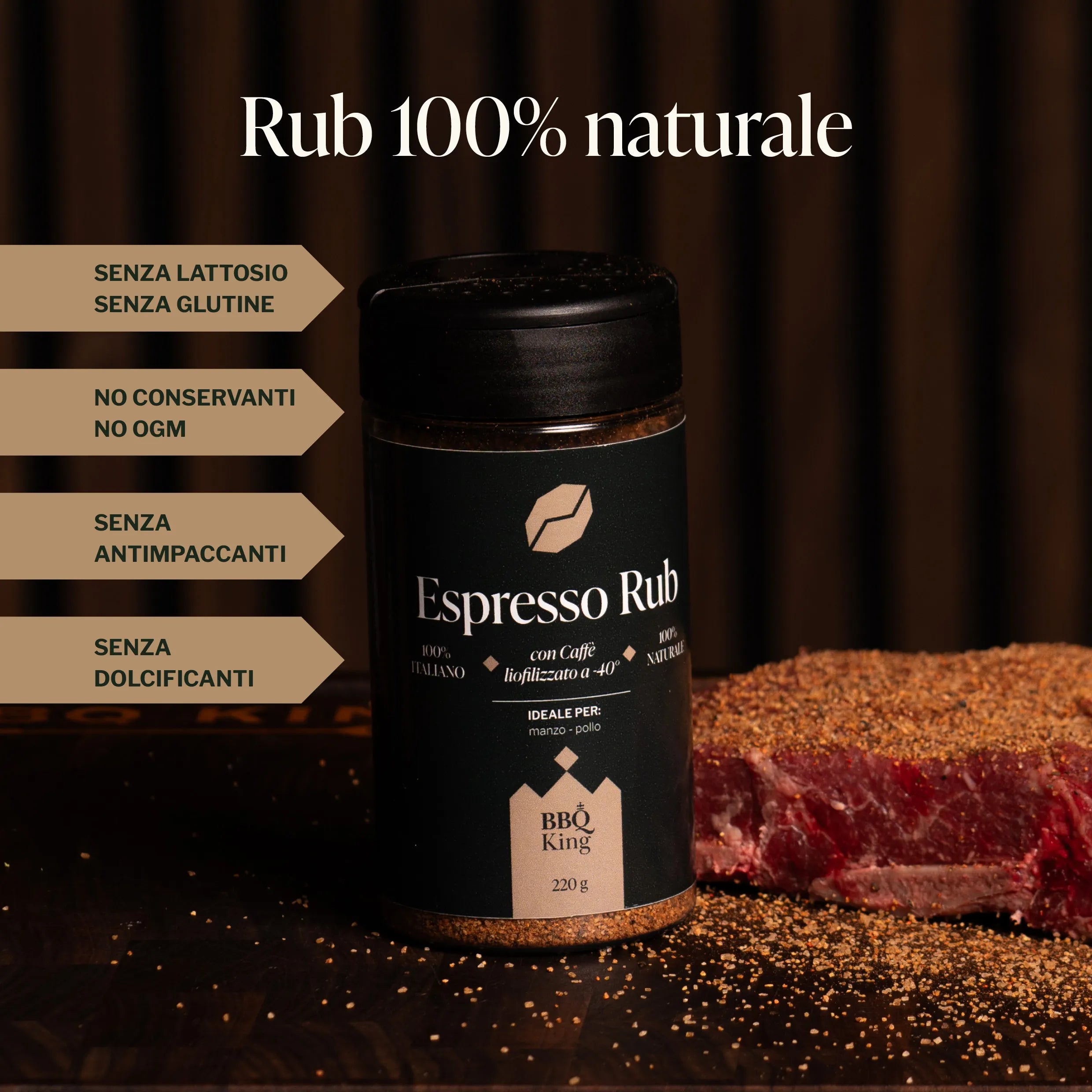Espresso Rub 220g