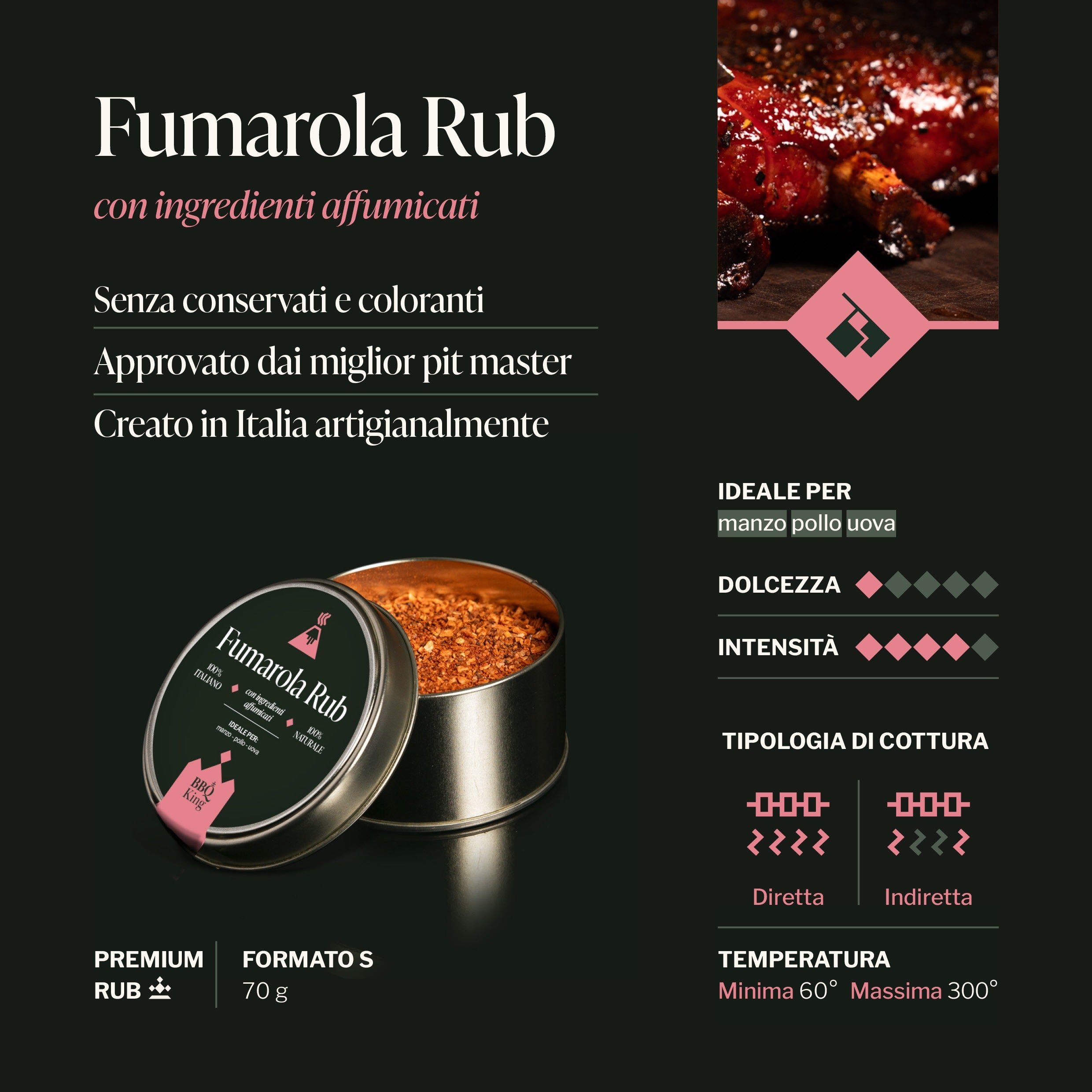 Fumarola Rub 70g
