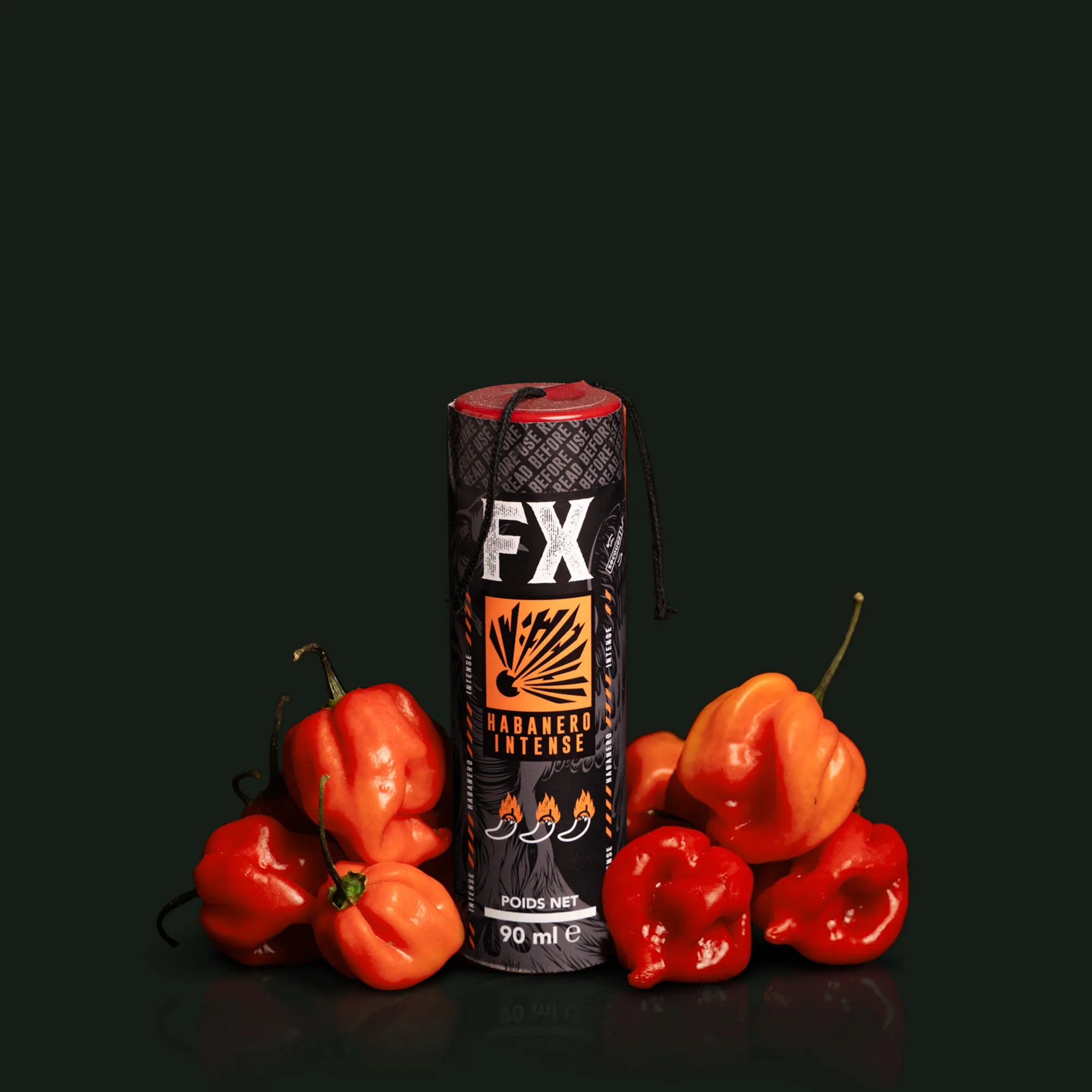 Salsa Habanero Intense 90ml