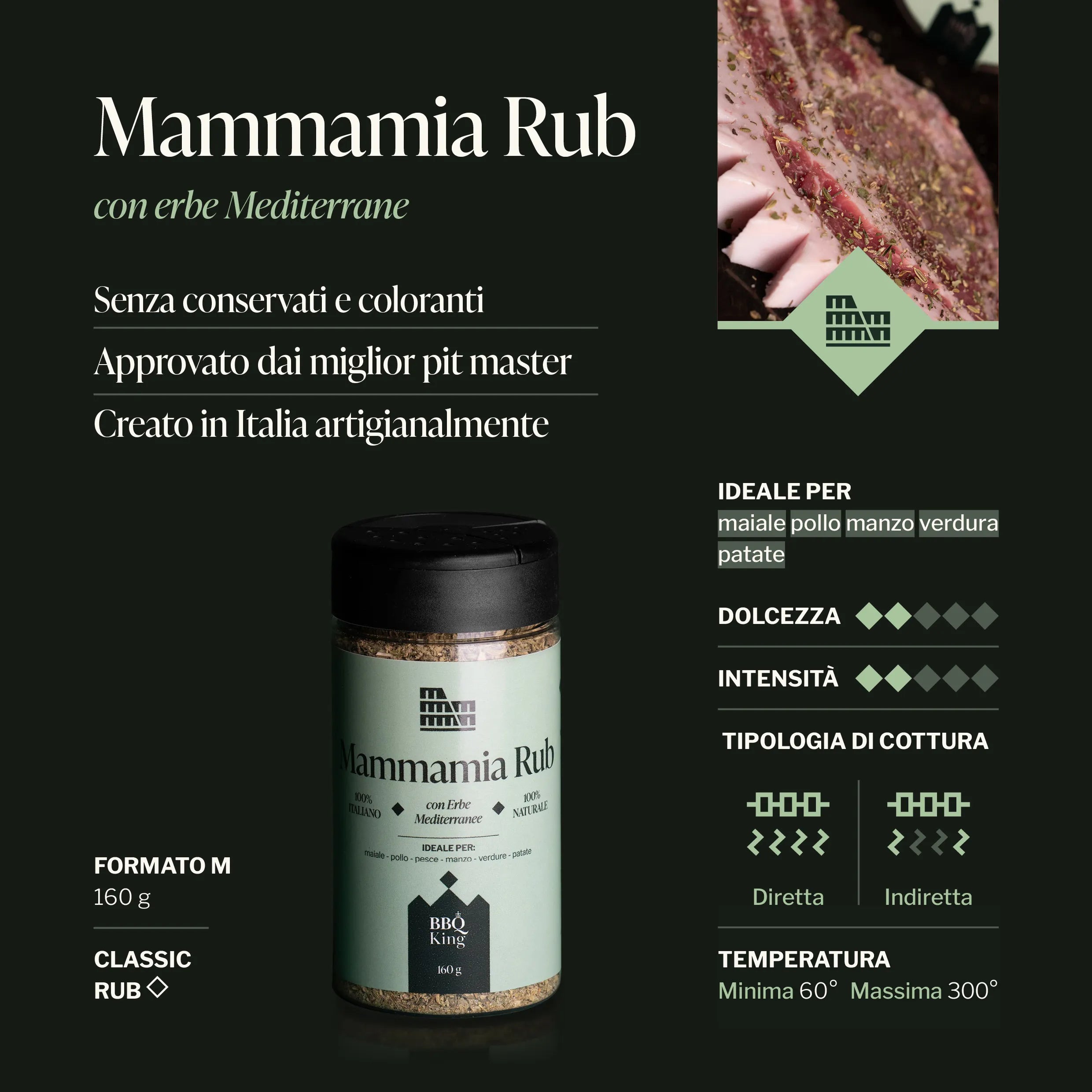 Mammamia Rub 160g