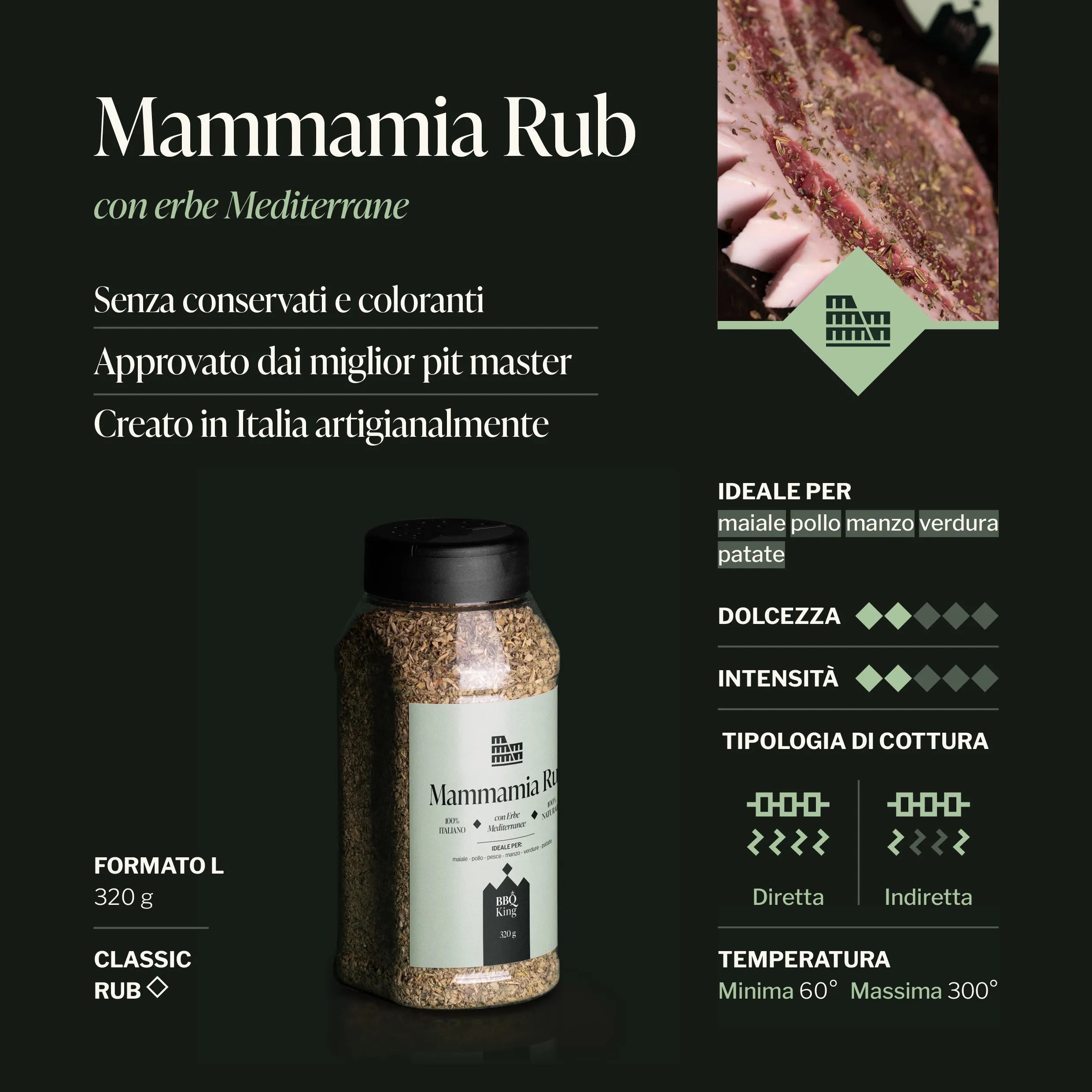 Mammamia Rub 320g