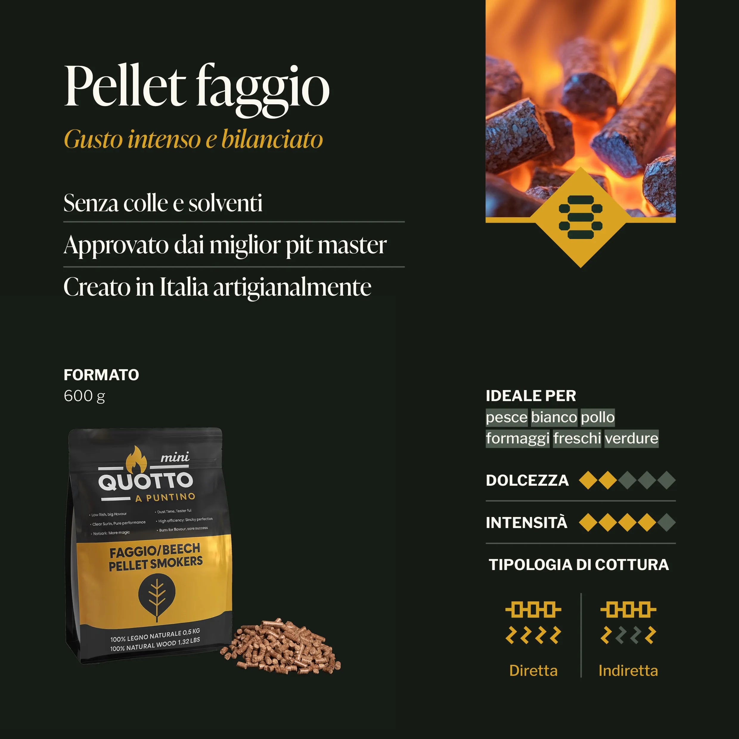 Pellet Faggio 600g