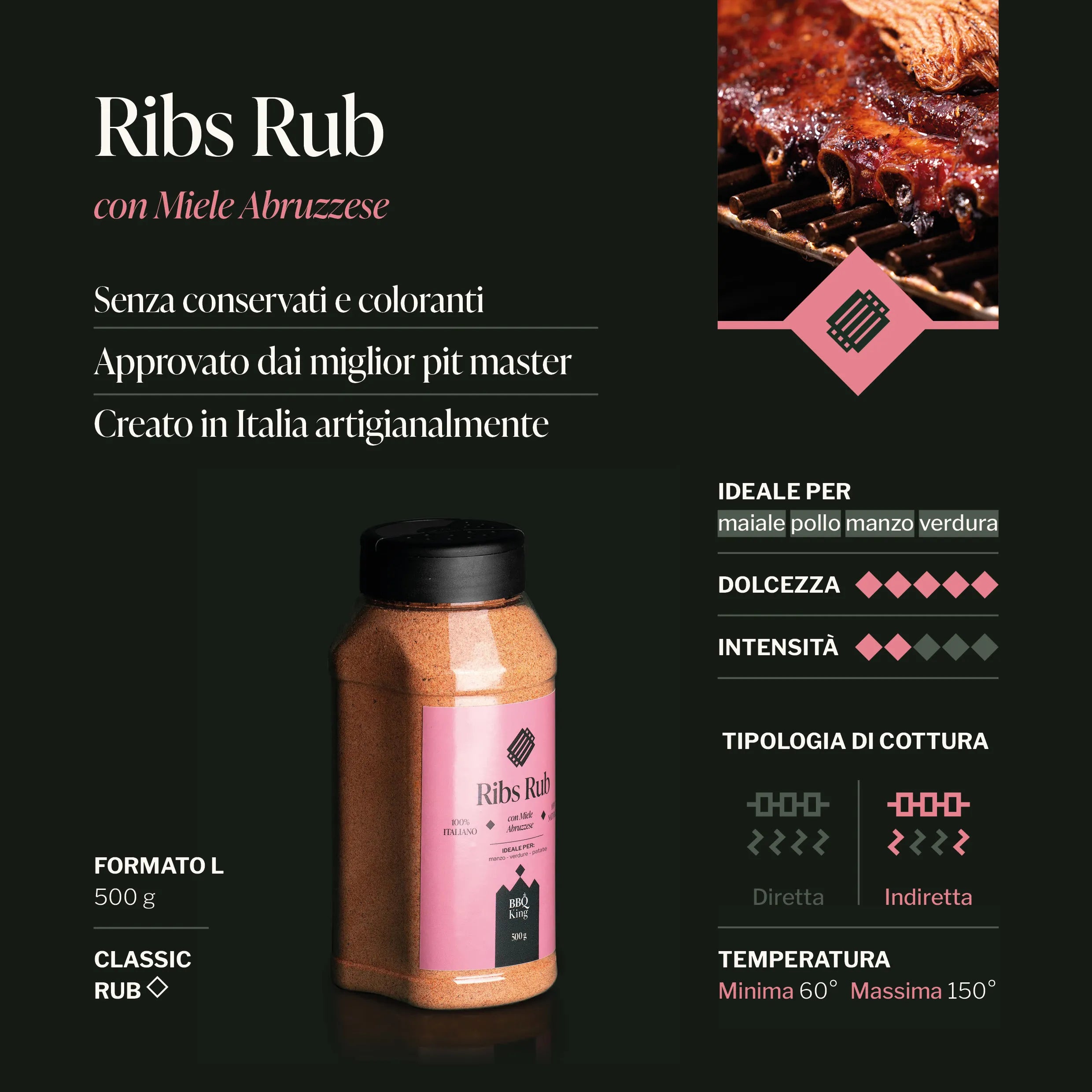 Ribs Rub 500g