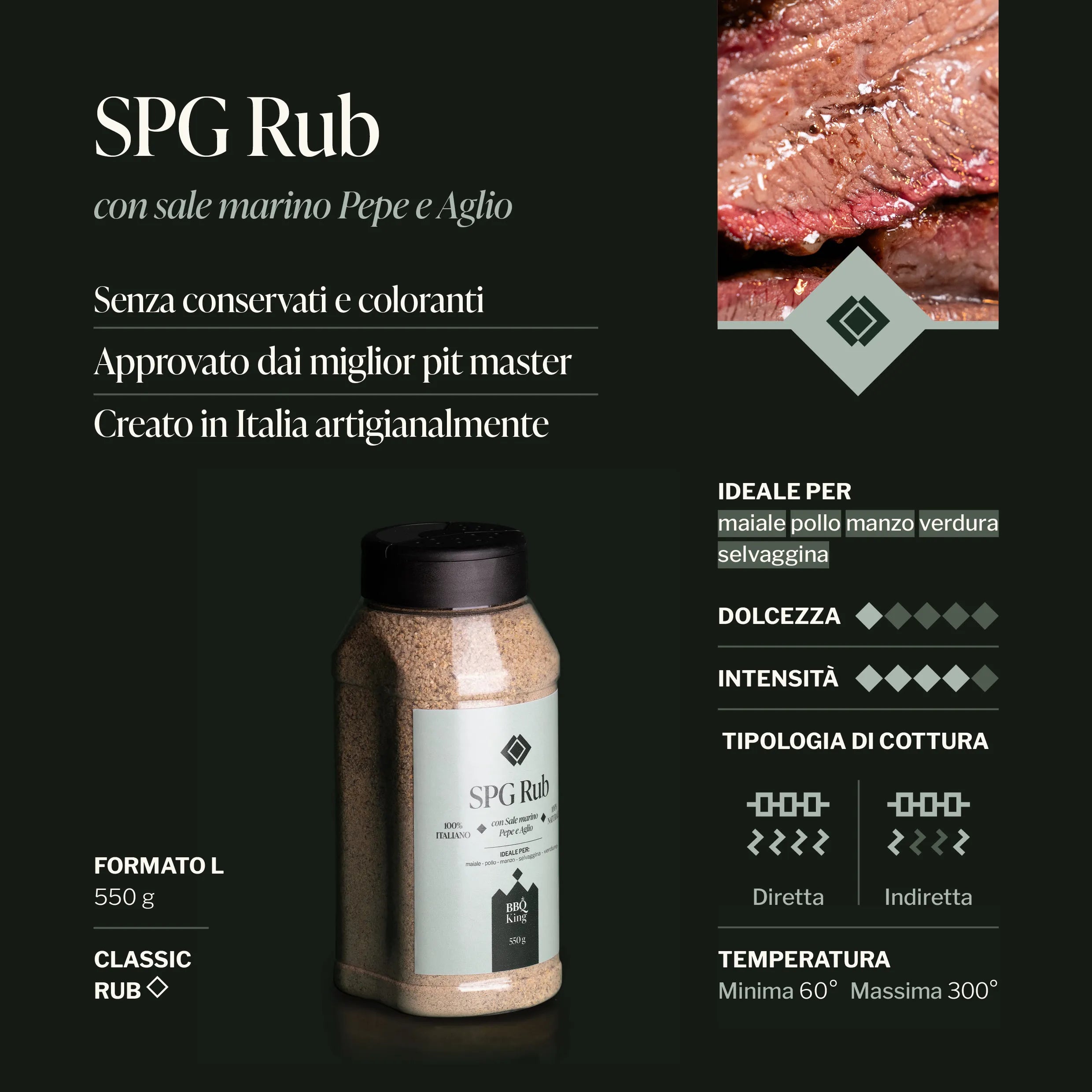 SPG Rub 550g